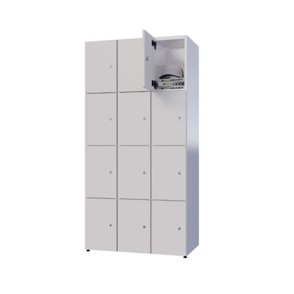 Armoire métallique modulaire avec LPW - Combo 4 niveaux