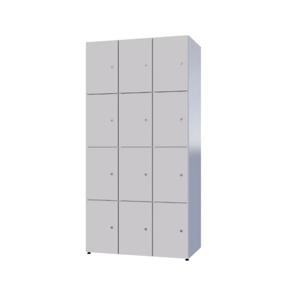 Armoire métallique modulaire avec LPW - Combo 4 niveaux