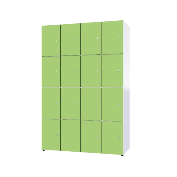 Armoire métallique modulaire avec LPW - Combo 4 niveaux