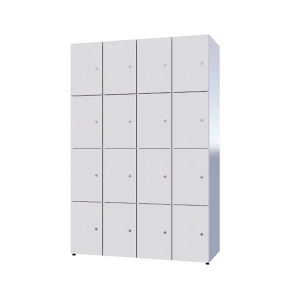 Armoire métallique modulaire avec LPW - Combo 4 niveaux