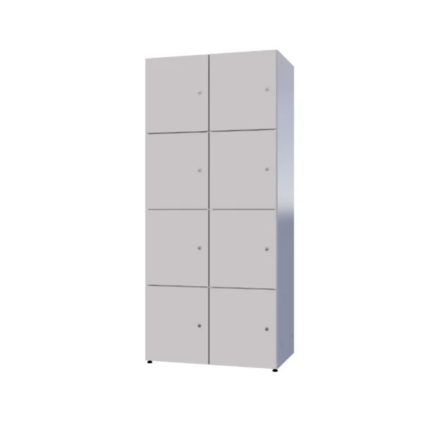 Armoire métallique modulaire avec LPW - Combo 4 niveaux