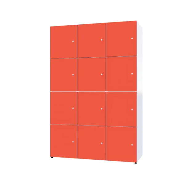 Armoire métallique modulaire avec LPW - Combo 4 niveaux