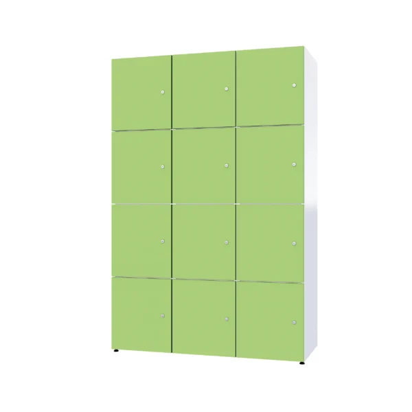 Armoire métallique modulaire avec LPW - Combo 4 niveaux