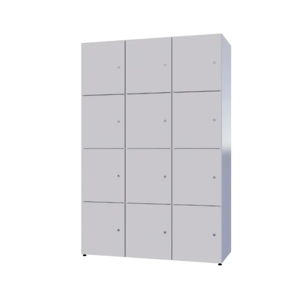 Armoire métallique modulaire avec LPW - Combo 4 niveaux