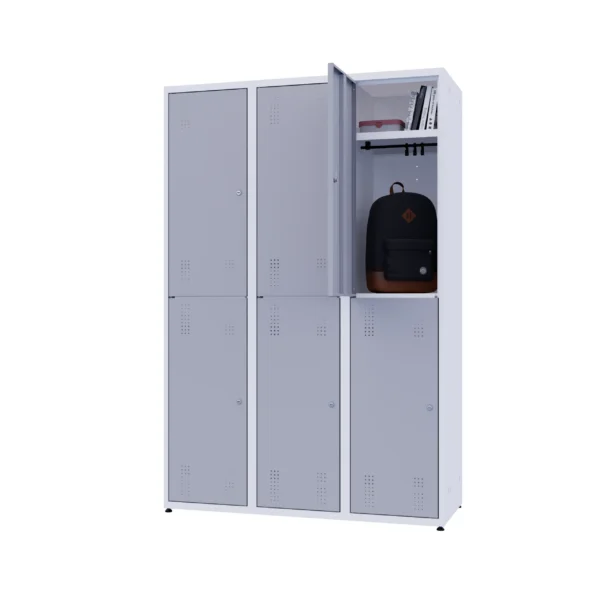 Casier métallique à compartiments et vestiaire - Vela