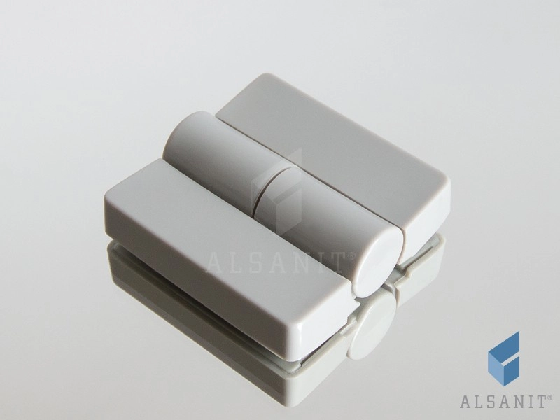 Charnière pour cabines de toilette 10-28mm, gris TAUCETI