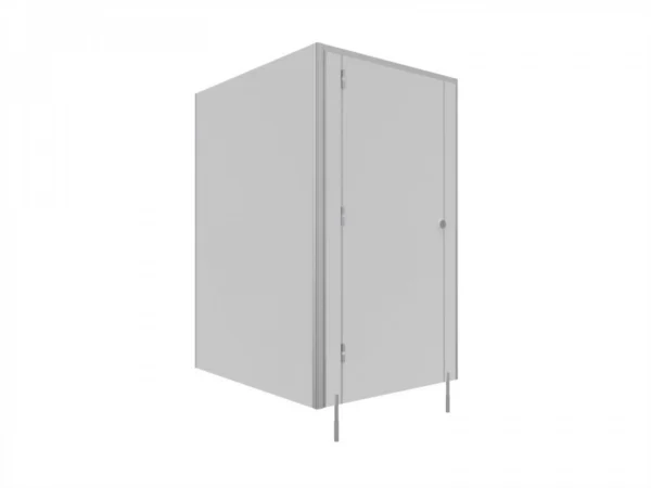 EXPRESS - 48 H - Cabines de WC avec LPW -SOLARI 1 porte - TYPE II angle