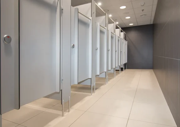 Douches avec portes